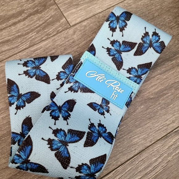 Resistance Band in Blue Butterfly (Medium) 🦋 - Picture 2 of 3
